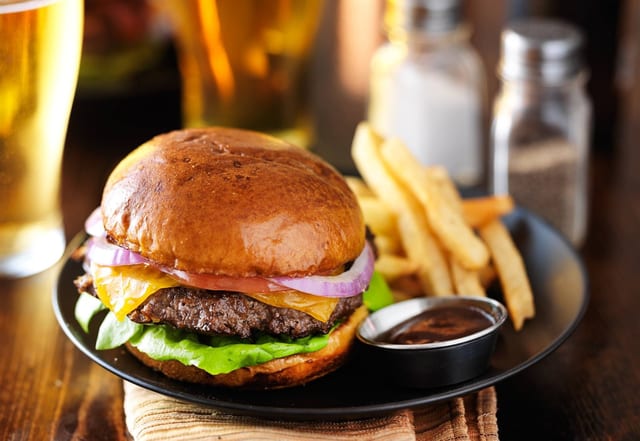 Best On The Beach Burger.