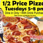 Half Price Pizza slider page copy